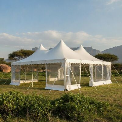 เต็นท์พาร์ตี้ตามสั่ง แฟริกาใต้ กลางแจ้ง กันน้ํา กัน UV รายการ Canopy Pavilion สําหรับงานแต่งงาน การแสดงสินค้า