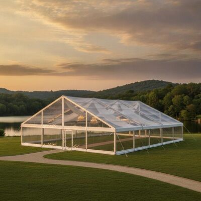Clear Span Modular Party Marquee Tent Aluminum Frame Large Event Wedding Canopy