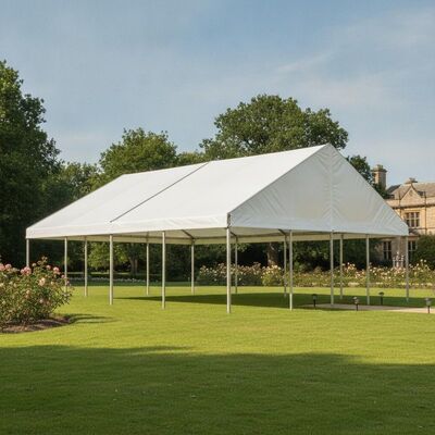 ก๊าบเบิ้ล Roof Party Marquee Tent อลูมิเนียม Alloy Frame Cover กันน้ํา สําหรับเทศกาลสวนกลางแจ้ง